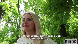 Blonde phorn videos Hottie Fucks Outdoors video starring Aisha - Mofos.com
