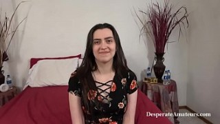 Marie had her first group sex experience with sick guys u2013 DP
