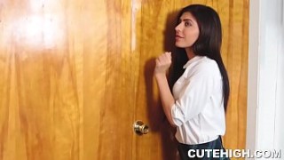 Audrey Royal Gets Fucked, Sucks Dick, and Takes a Creampie