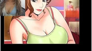 Asian Cam girl with anime level tits