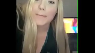 Thick Blonde sexy video party Non-Nude Teasing
