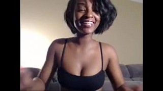 black thot Cheating bitch Rough fuck before husband get Home