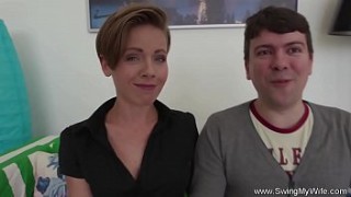 Mature swinger Natasha is getting fucked by a stranger