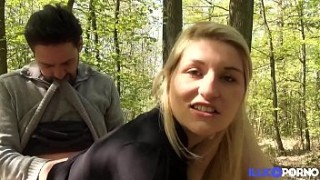 Blonde with Big Ass and Big Tits Canu2019t Wait to Get it Doggystyle