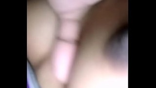 Hairy pussy and ass masturbation with dildo
