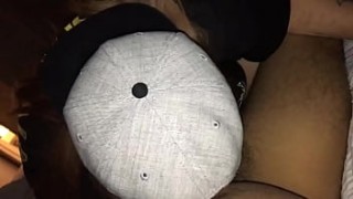 Teasing and sucking my small cock