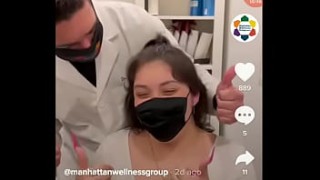 Norway slut submits to fat guy during casting (huge cumshot)