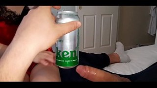 His neighbor drinks and at the same time xxxxyu sucks his cock deep and spit it out.