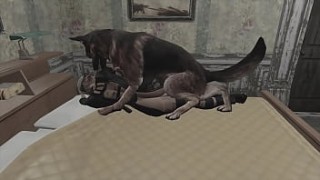 FO4: Another realsex games Day Off with Dogmeat