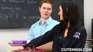 x rated gifs Lustful Classmate Giving Head and Laid