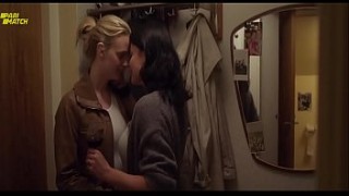 Kiss Me Bitch.... girl kissing a girl (hot wet kiss)