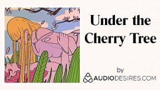 Under the Cherry Tree - Lesbian Erotic Audio for Women, Sexy xxxn9 ASMR, Audio Porn