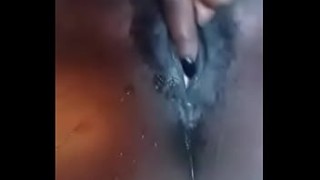 Brun slut gives handjob to wet pink boner then gets firm tits fucked in bathtub