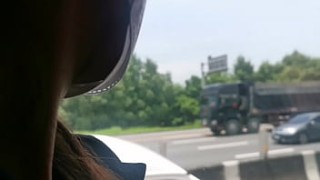Bums Bus - Kinky bus sex with wild German babe July Sun