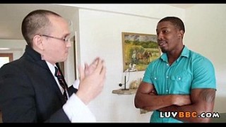Un Africain Sodomise une juive - Jewish slut love anal