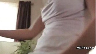 FreeUse Milf - Asian Stepmom Squirts On Stepson's Cock While Her Milf Friends Are Waiting For A Turn