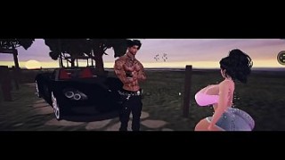 Stranger 3d tentacle hentai helps me fix my car but we end fucking