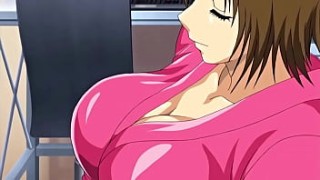 Se queda viuda y massage chudai su cu&ntildeado la consuela con un cogidon - Hentai Boku no Yayoi-san Cap. 1