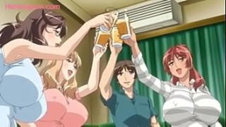Hentai girls plays with sex doll Boobs #3 (Hentaistroke.com)