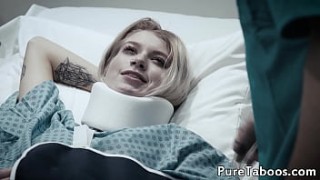 Tattooed xxx full hd teen patient gets pussyfucked