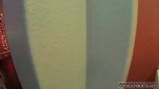 Two guys DP the shit out of this cum crazy anal milf in pink mesh