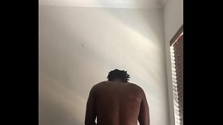 Black African amateur homemade loud orgasm morning sex