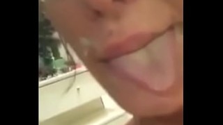 chubby mature mother fucks her hungry pussy licking slut