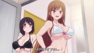 Uncensored Japanese girl with BIG nipples gets some pleasure