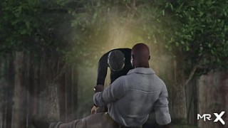 Black dudes are fucking my wife in the forest