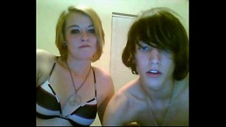 Hot girl gives her cute emo brother sister tube teen boyfriend a blowjob