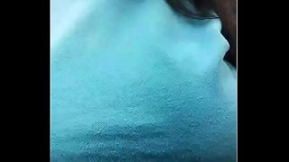 BBW Brazilian Fondling sexual blue film Her Tits In Public