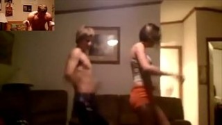 nudists of all ages Amatuer step brother and sister do a dance routine
