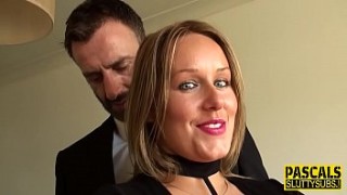 Milf Thing Short haired MILF crazy for hot hard sex