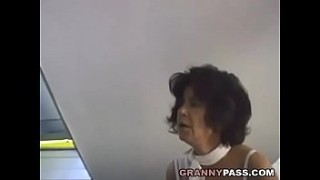 Margo, Hot Freaky granny lies about her age - she's 60