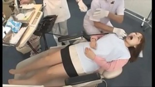Japanese EP-02 Invisible Man in the Dental Clinic, Patient Fondled big bobb and Fucked, Act 02 of 02