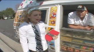 Young money talks anal Babe Fucked In the Icecream Truck