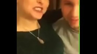 Dominican Lesbian Fucking while Gay Freind watchs