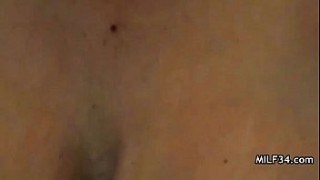 Wet horny strong orgasm MILF gets a morning doggy fuck