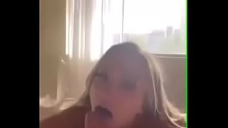 Ebony Facial - Ebony Bella Moretti gives a blowjob and fucks