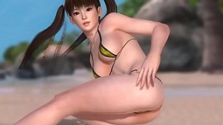 Animation Sexy Big Boobs xxxvd Sluts Dancing in Beach