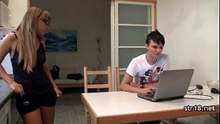RubATeen Smalltits European teen Seren massage room fucked