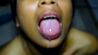 Susy Blue THROATED + EATS CUM FROM MY ASS