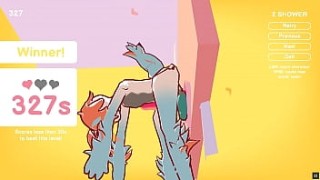 Odymos [LGBT Hentai game] Ep.2 fucking wxxxxw the ceiling lamp as anal plug