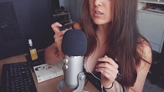 ASMR JOI - Relax and niple kissing come with me.