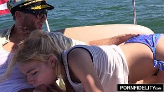Getting fucked in the ass on a boat
