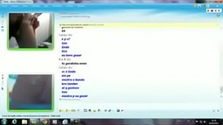 Hot Brunette Student that I picked up on MSN masturbated till Orgasm on Webcam for me!