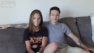 Hot Asian Slut takes this Monster Cock Anally