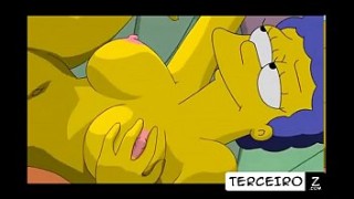 jennifer lopez xxx Simpsons Marge Fuck