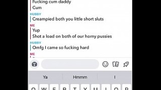 Sexting and Cuckolding Husband hdreporn on Snap chat