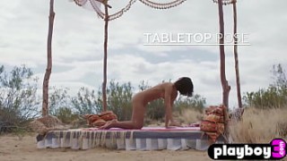 Hot babe with indian incest porn perfect big ass and nice boobs enjoyed passion yoga outdoor